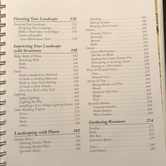 Hardcover spiral bound home improvement project book. - Picture 3 of 6